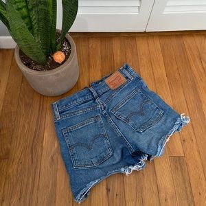 Levi’s Cutoff Denim Shorts